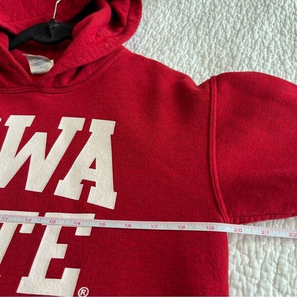 ✨ Gildan Red Iowa State University Hoodie Small - Picture 9 of 10